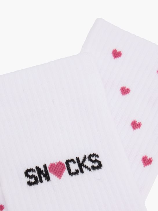 SNOCKS Socken Weiß 148961 3
