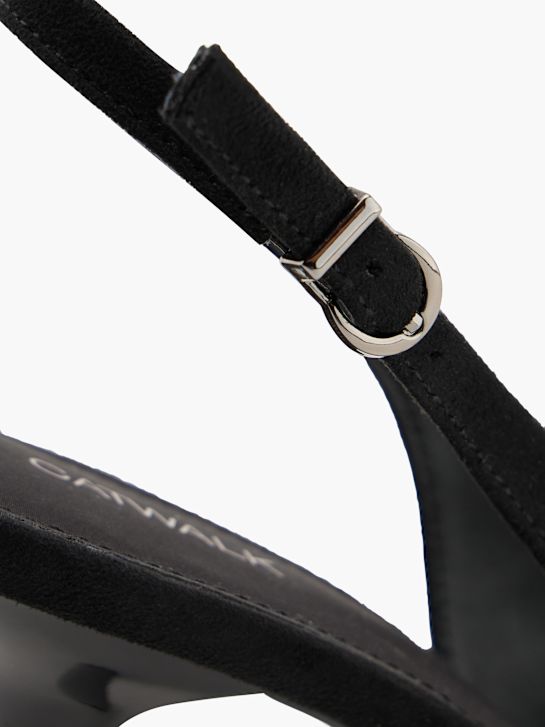 Catwalk Décolleté con cinturino Nero 149015 5