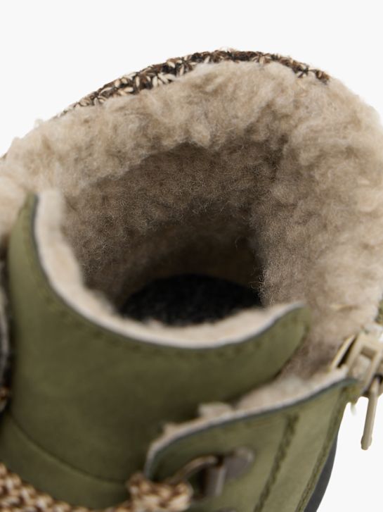 Rieker Bottes à lacets Kaki 149421 6