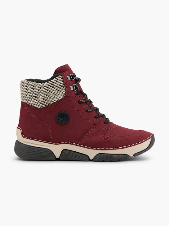Rieker Šněrovací boty Tmavě červená 149423 1