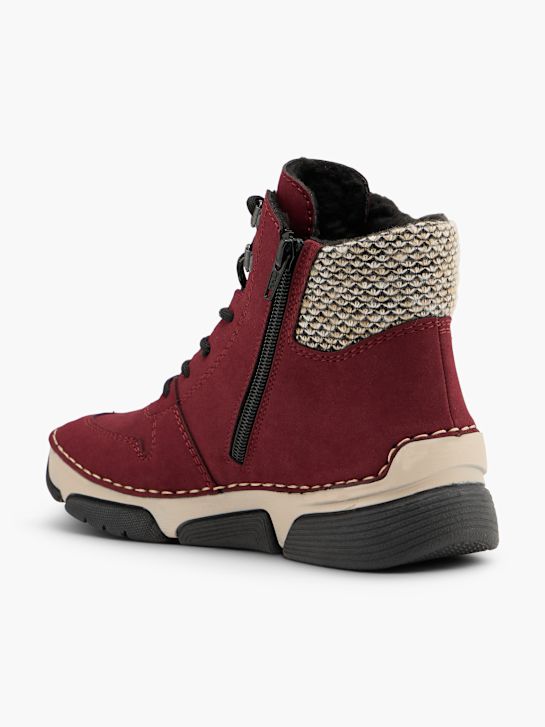 Rieker Schnürboots Dunkelrot 149423 3