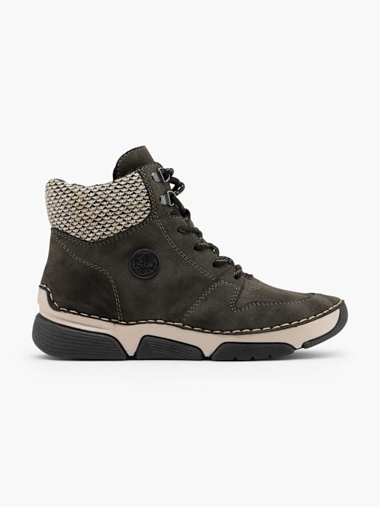 Rieker Bottes à lacets gris 149426 1