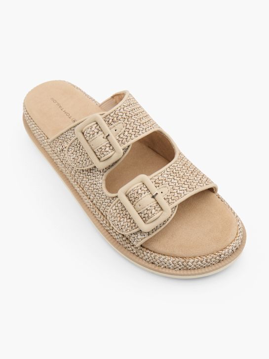 TOM TAILOR Pantolette Creme 149287 2