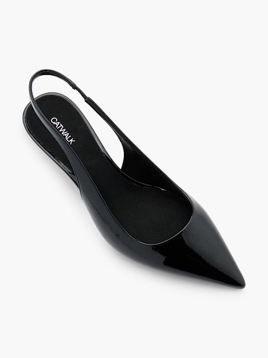 Catwalk Décolleté con cinturino Nero 149334 2