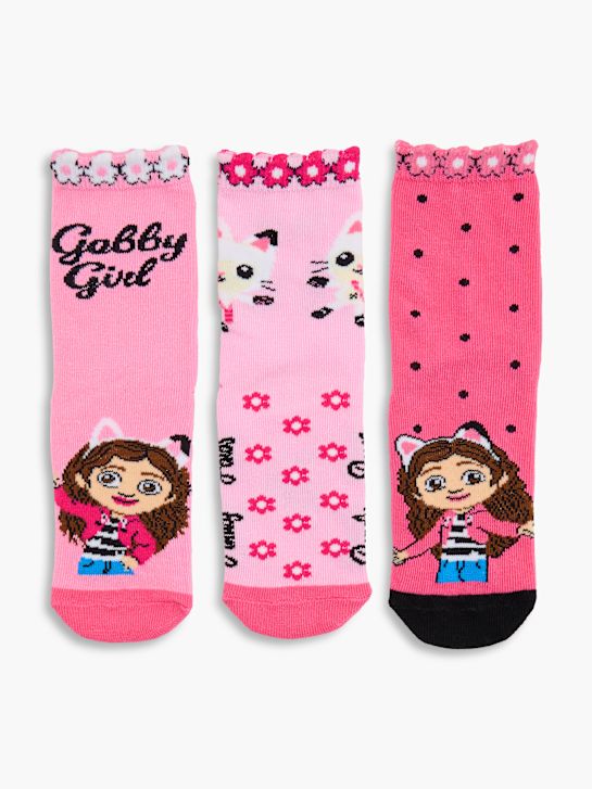Gabby's Dollhouse Socken Rosa 149329 2