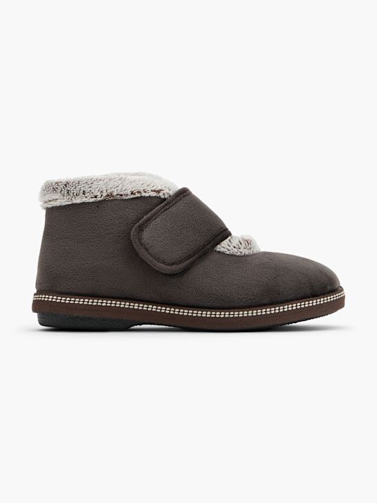 Casa mia Chaussons fourrés Marron 149704 1