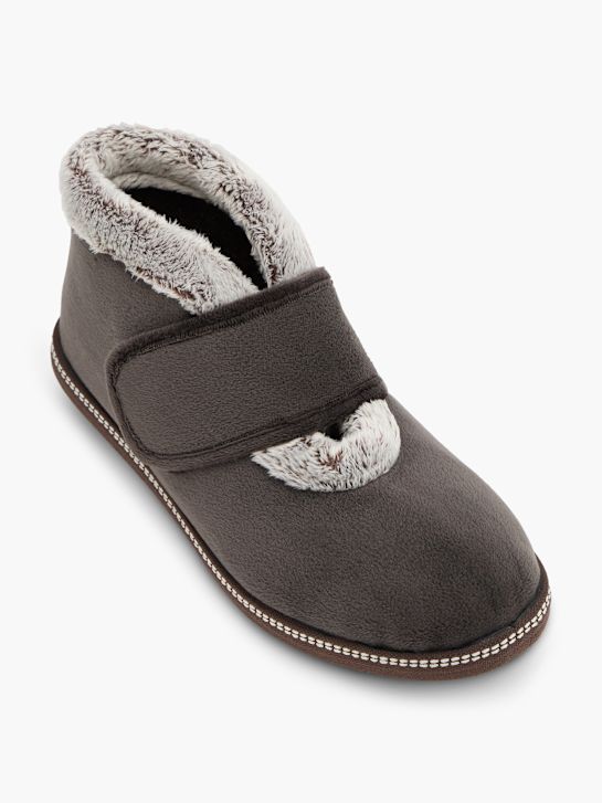 Casa mia Chaussons fourrés Marron 149704 2