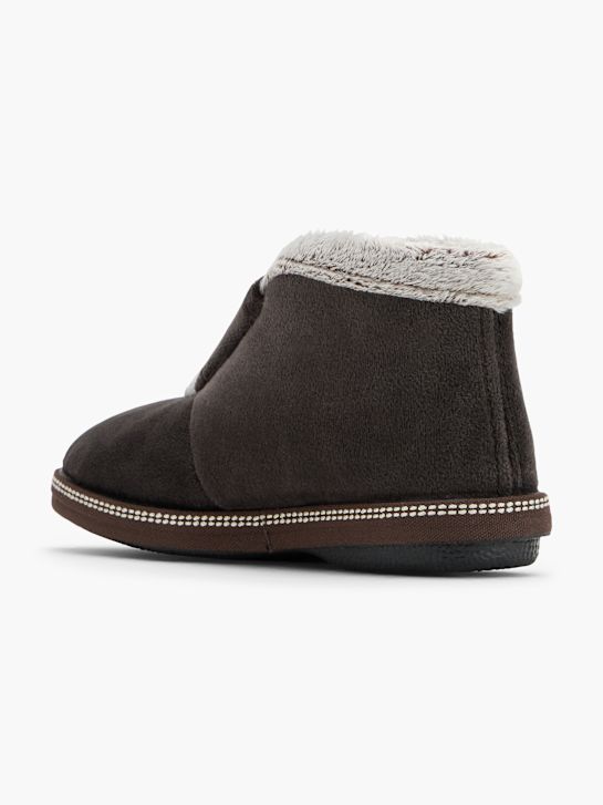 Casa mia Chaussons fourrés Marron 149704 3