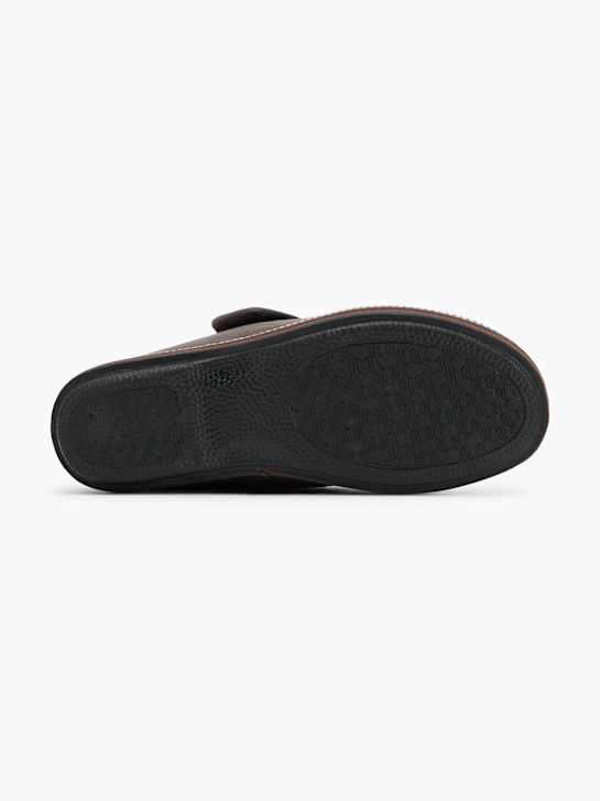 Casa mia Chaussons fourrés Marron 149704 4