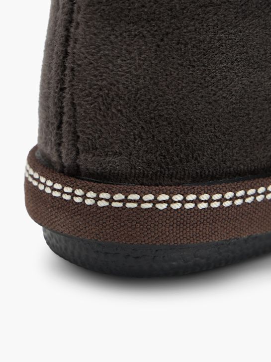 Casa mia Chaussons fourrés Marron 149704 5