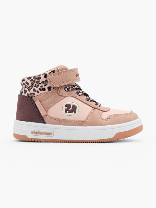 elefanten Hoher Sneaker Pink 149737 1
