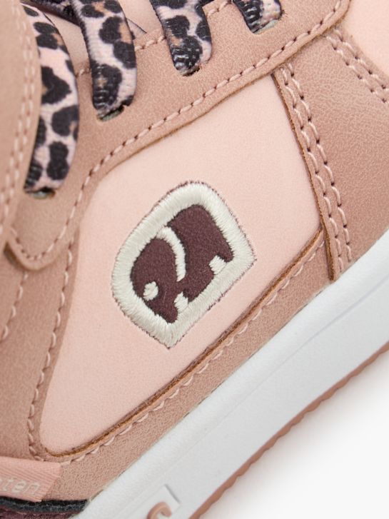 elefanten Hoher Sneaker Pink 149737 5