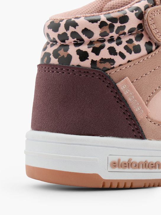 elefanten Hoher Sneaker Pink 149737 6