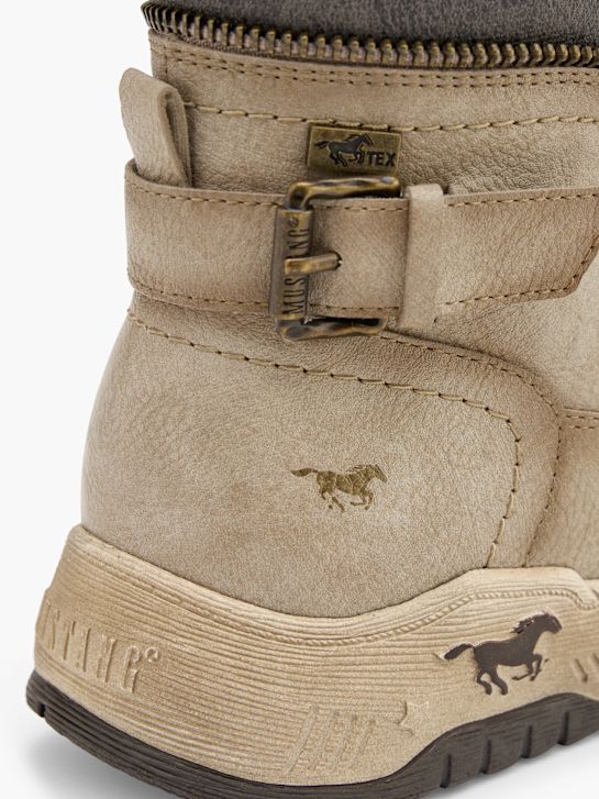 Mustang Schnürboots Beige 150203 5