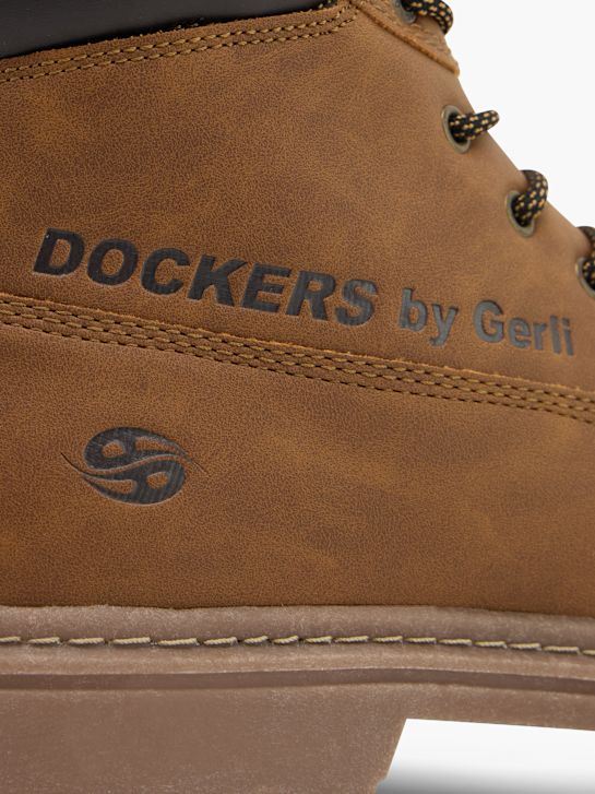 Dockers Čizme s vezicama Konjak 150331 5