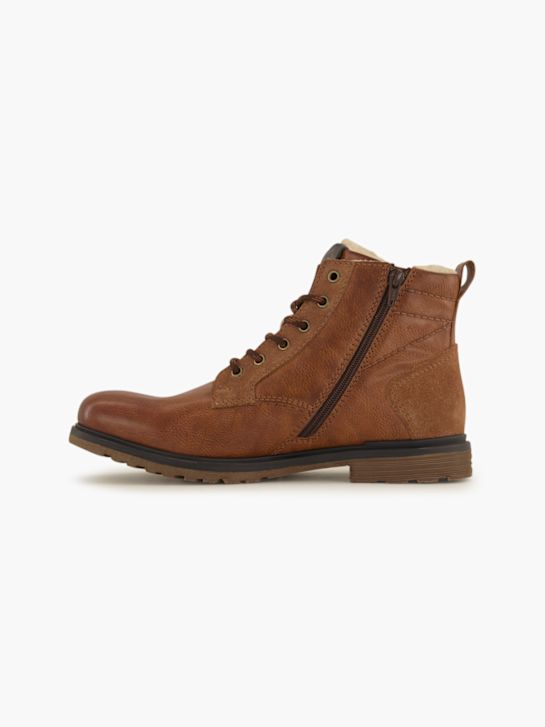 bugatti Bottes à lacets Cognac 150333 2