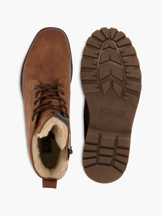 bugatti Schnürboots Cognac 150333 3