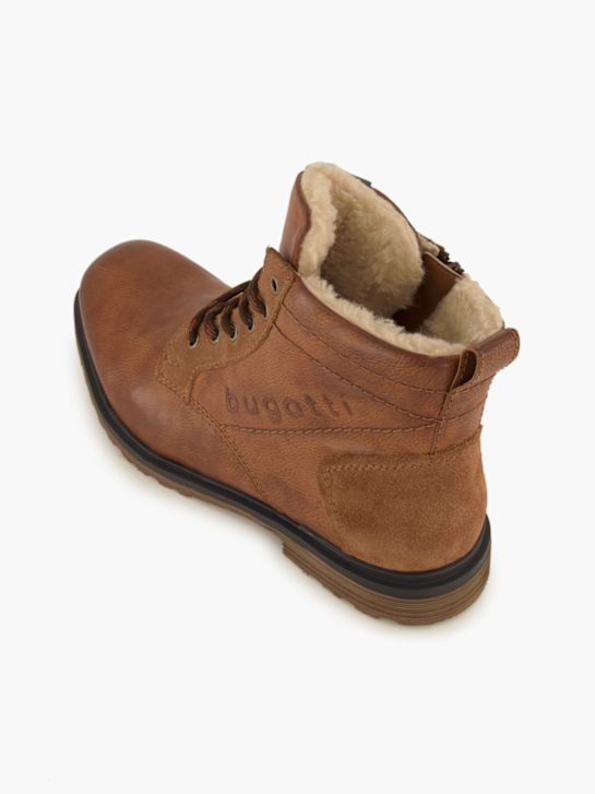 bugatti Schnürboots Cognac 150333 4