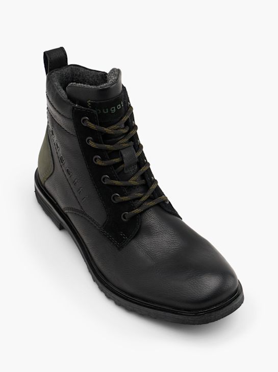 bugatti Schnürboots Schwarz 150334 2