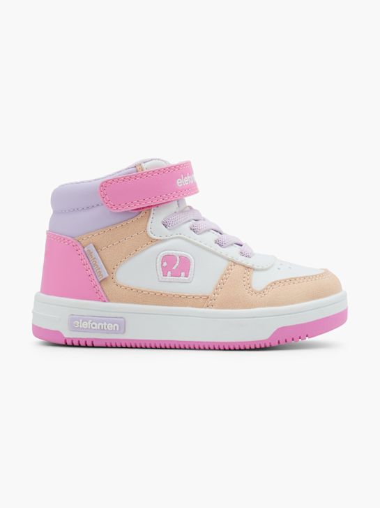 elefanten Hoher Sneaker Pink 150860 1
