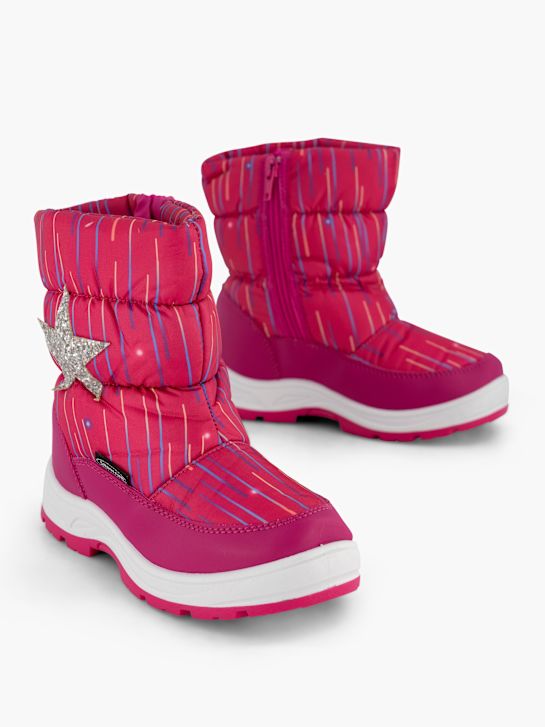 Snow Fun Botki zimowe Fuksja 150935 5