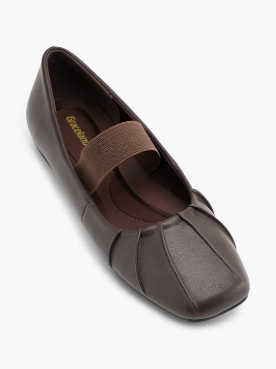 Graceland Baleriny Brązowy 150946 2