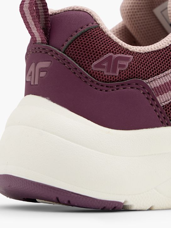4F Sneakersy Bordowy 151049 5