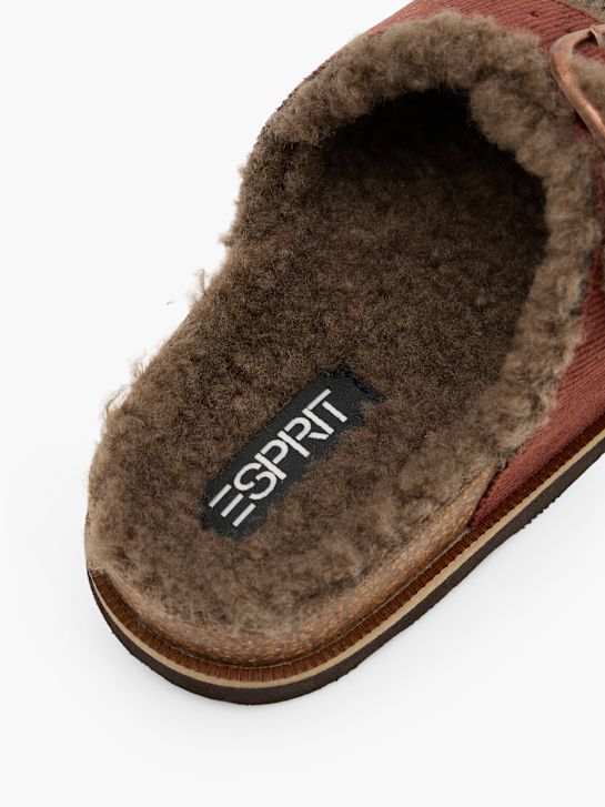 ESPRIT Tieffuß Pantolette Burgunder 151080 5
