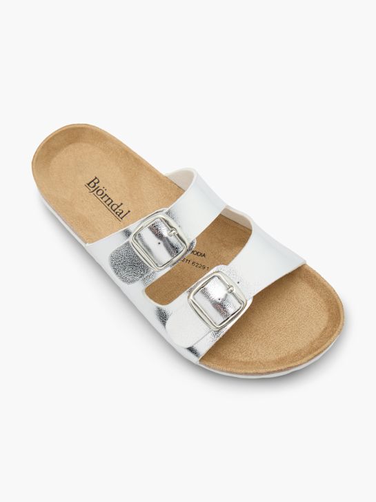 Björndal Pantolette Silber 151087 2