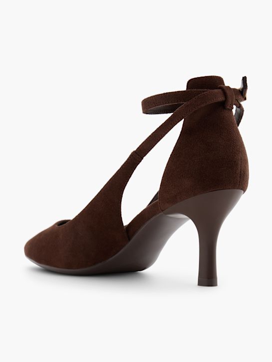 Graceland Spangenpumps Braun 151124 3