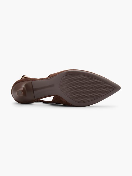 Graceland Spangenpumps Braun 151124 4