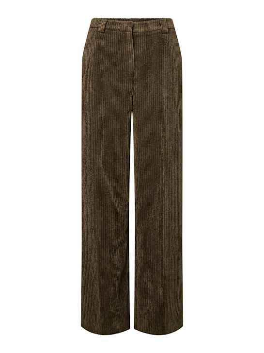 PIECES Stoffhose Khaki 151133 1