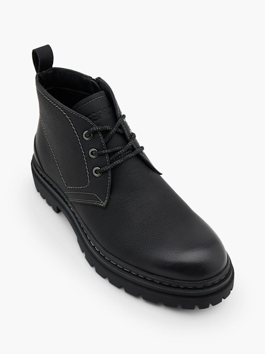 Esprit Bottes à lacets noir 151271 2