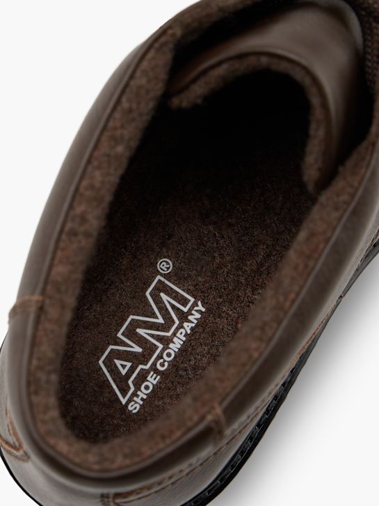 AM SHOE Bottes à lacets Marron 151289 5