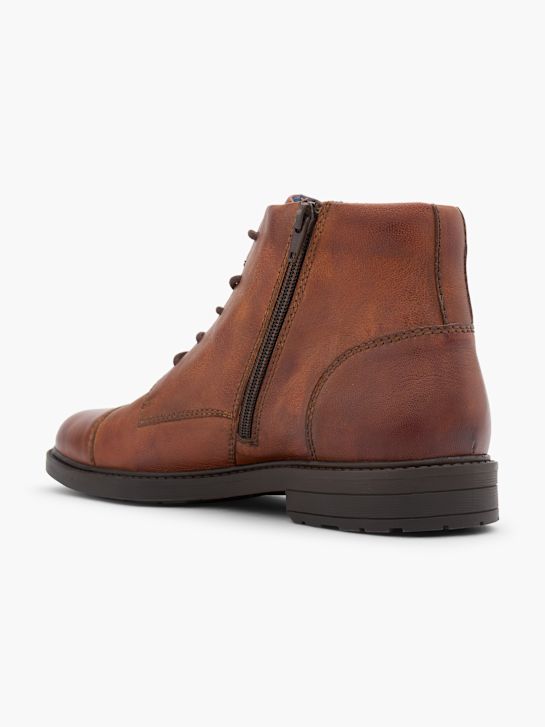 AM SHOE Šněrovací boty Hnědá 151296 3