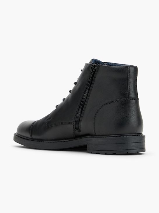 AM SHOE Šněrovací boty Černá 151303 3