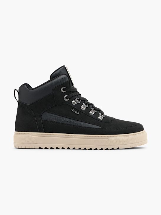 s.Oliver Hoher Sneaker Schwarz 151308 1