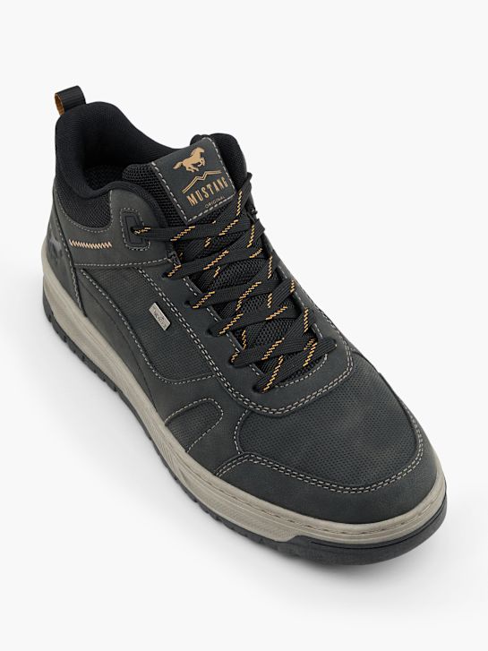 Mustang Hoher Sneaker Schwarz 151306 2
