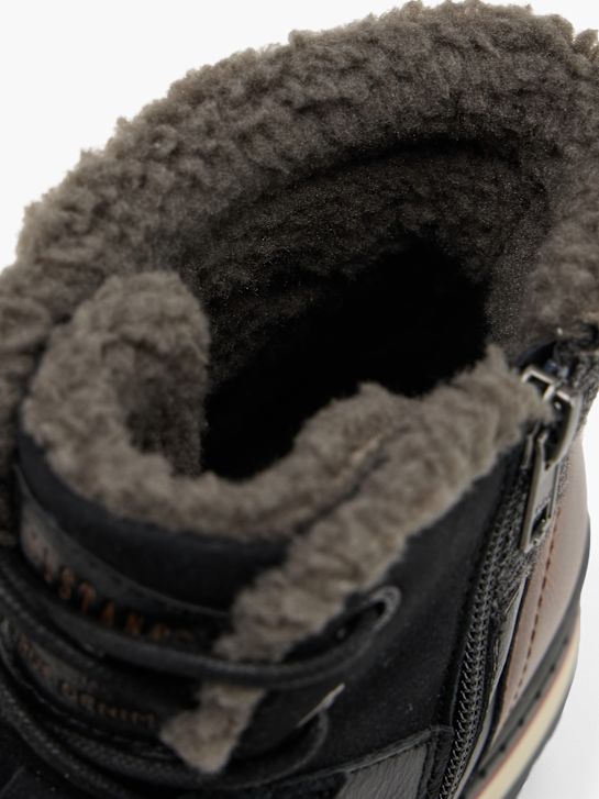 Mustang Bottes à lacets noir 151309 7