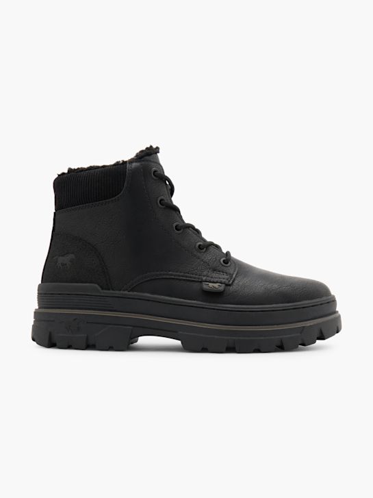 Mustang Schnürboots Schwarz 151324 1