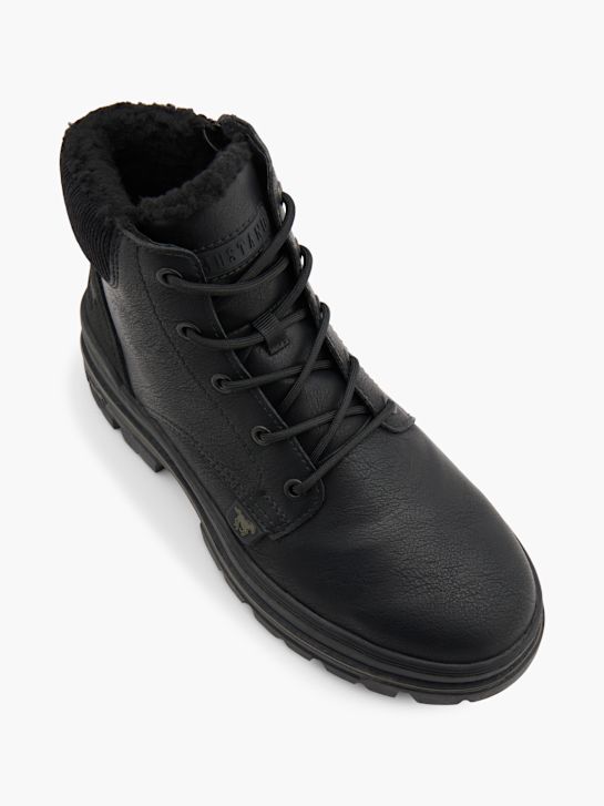 Mustang Schnürboots Schwarz 151324 2