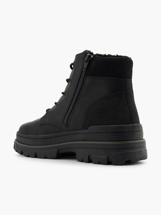 Mustang Schnürboots Schwarz 151324 3
