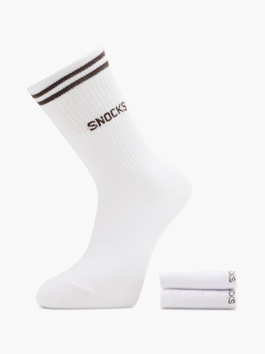 SNOCKS Socken Weiß 151205 1