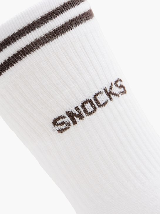SNOCKS Socken Weiß 151205 2