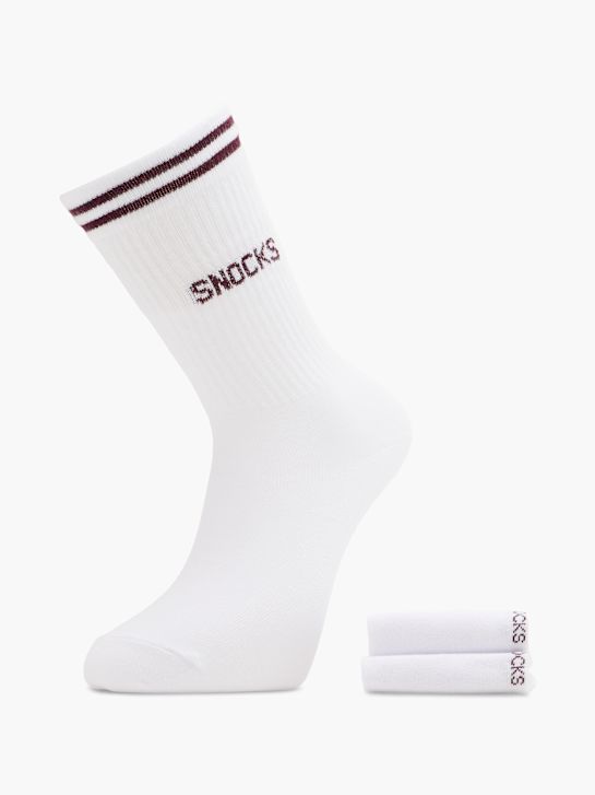 SNOCKS Socken Weiß 151207 1