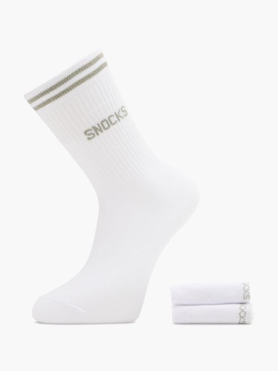 SNOCKS Socken Weiß 151213 1