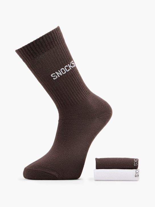 SNOCKS Socken Braun 151212 1
