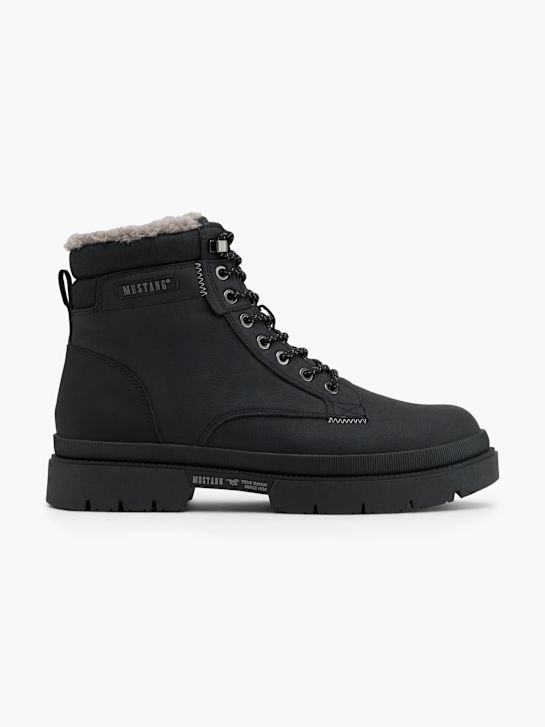 MUSTANG Bottes à lacets noir 151310 1