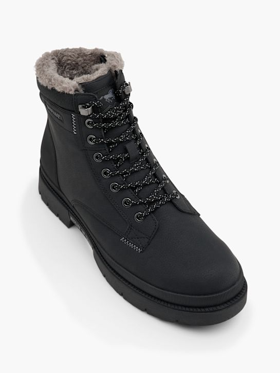 Mustang Schnürboots Schwarz 151310 2