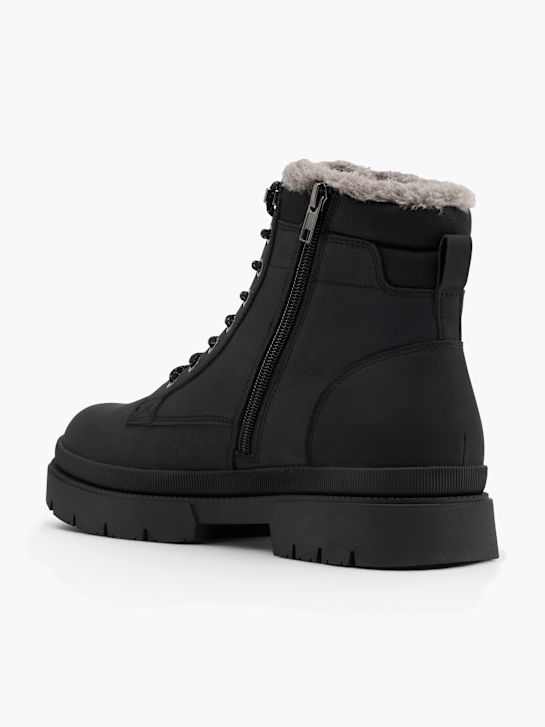 Mustang Schnürboots Schwarz 151310 3